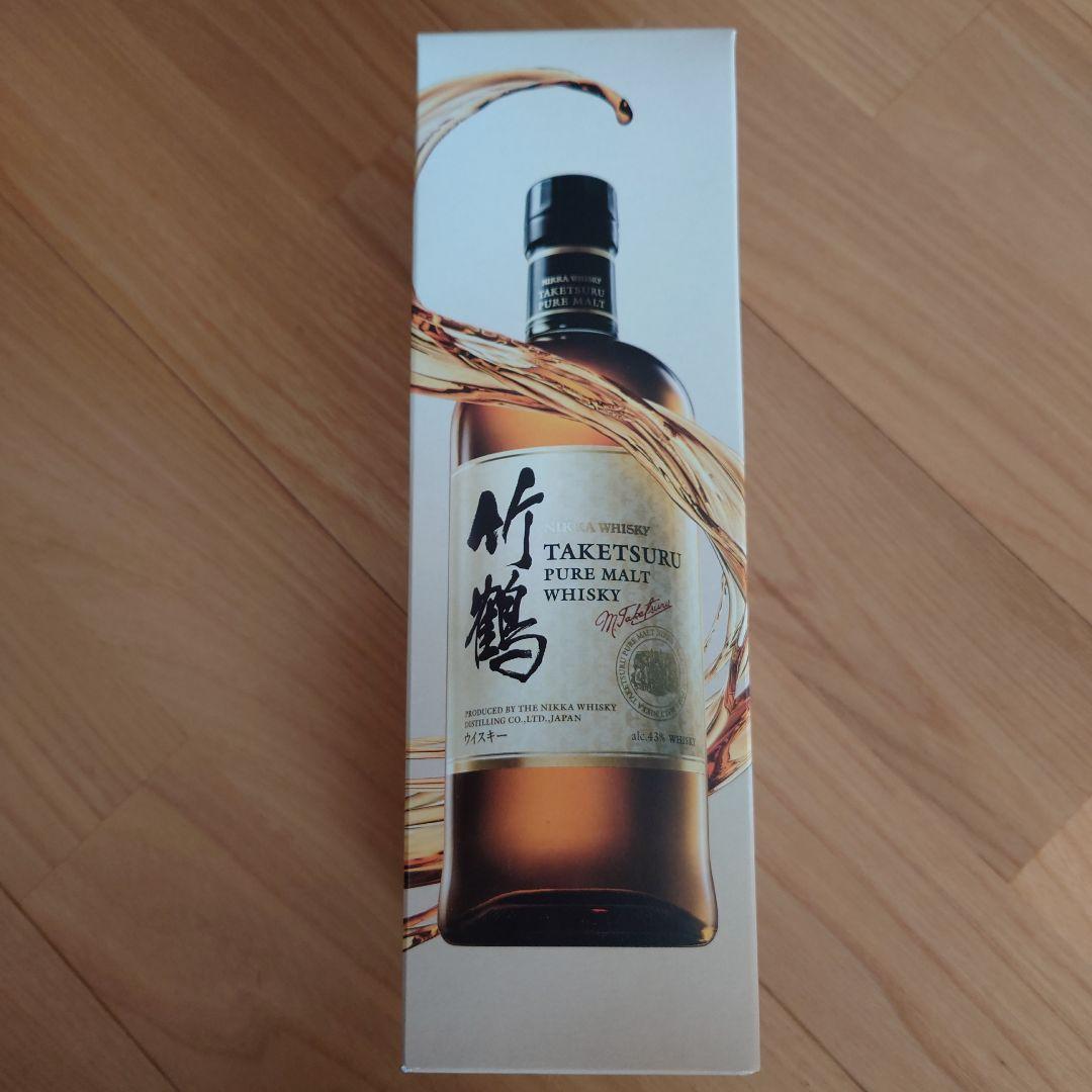 竹鶴ピュアモルトウィスキーNIKKA WHISKY　箱付き