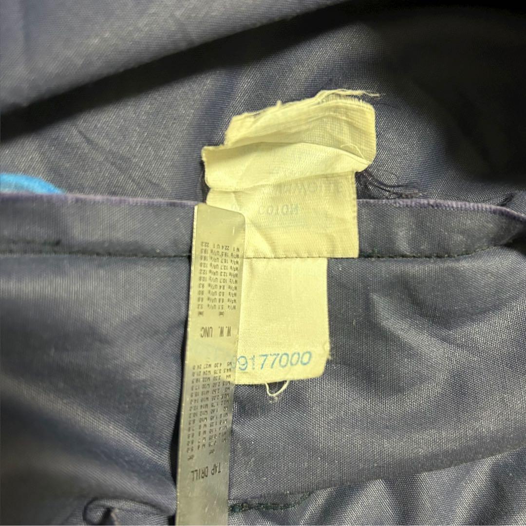 Euro vintage 90sフランス製アノラックパーカードローコード有茄子紺