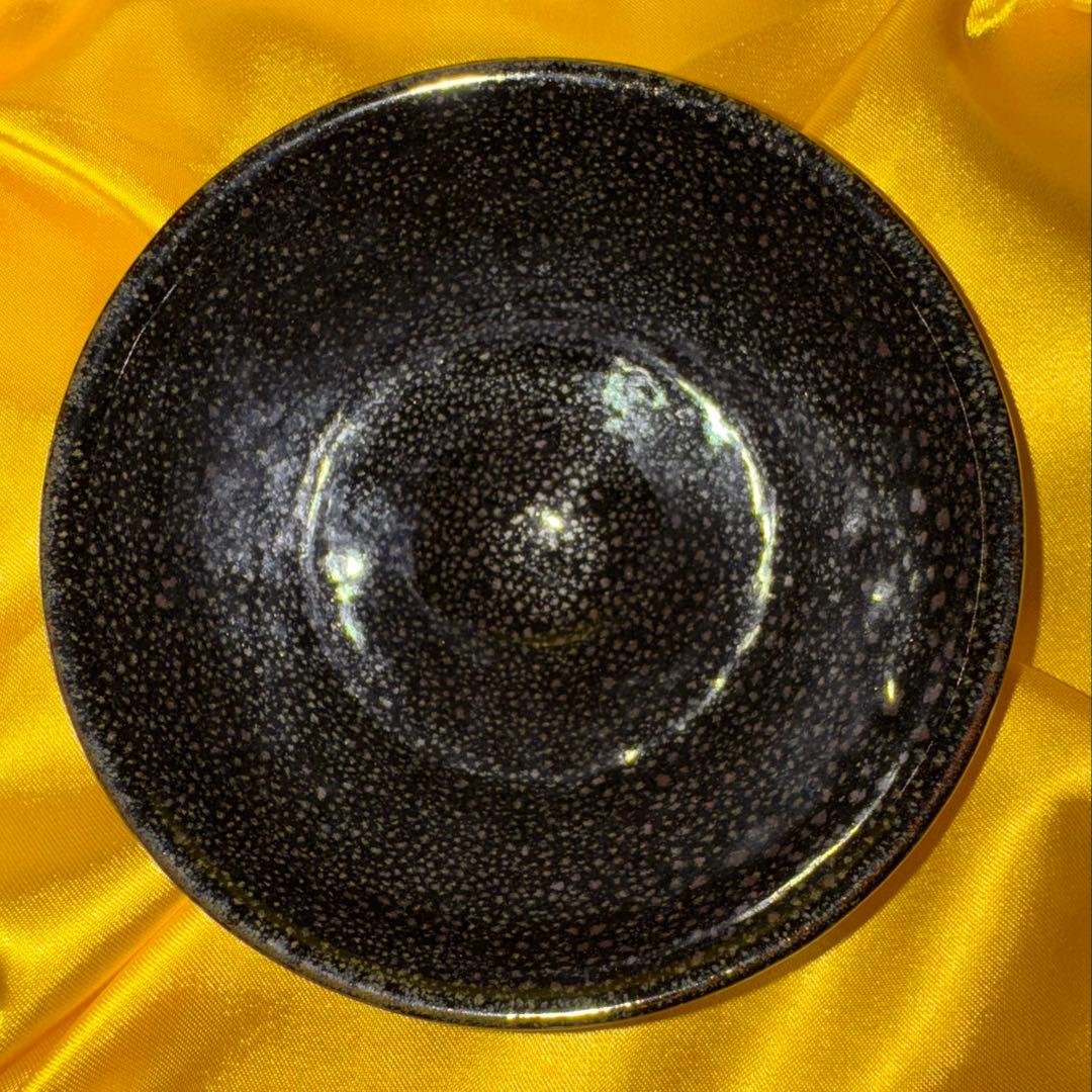 茶道具　《仿宋建窯　油滴天目碗》