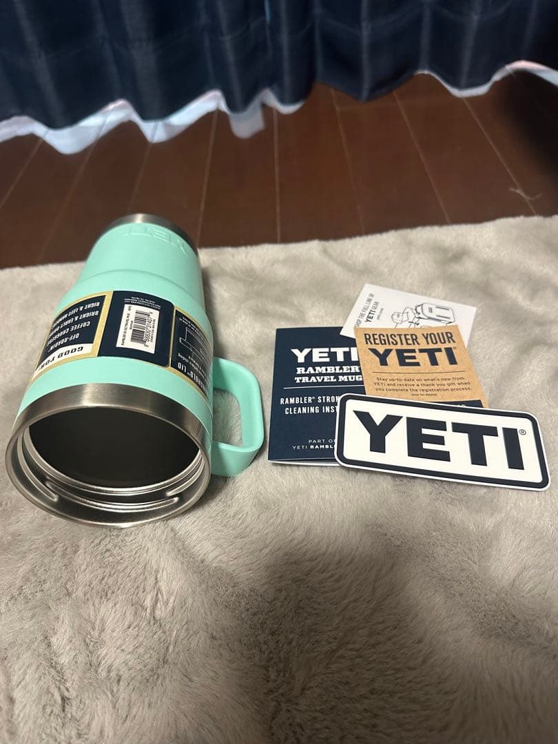 YETI Rambler 20 oz Travel Mug ミントグリーン