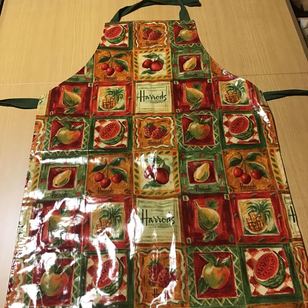ハロッズ　エプロン