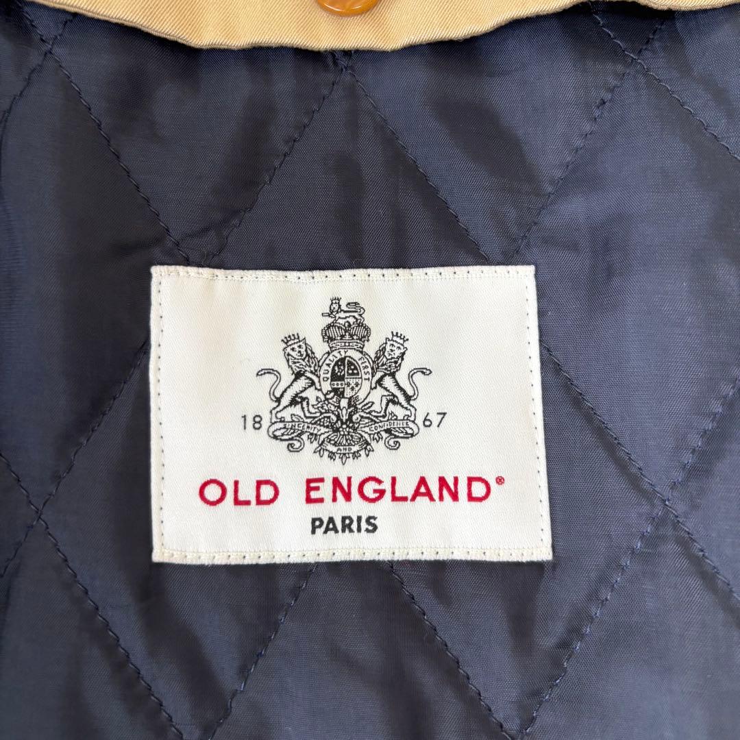 OLDENGLAND✨2wayステンカラーコート比翼　カシミヤライナー　チェック