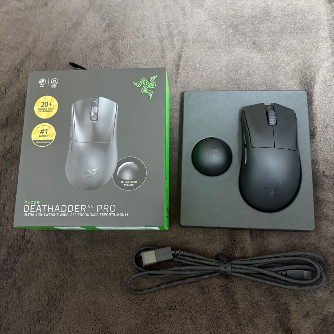 Razer DeathAdder V4 Pro ブラック