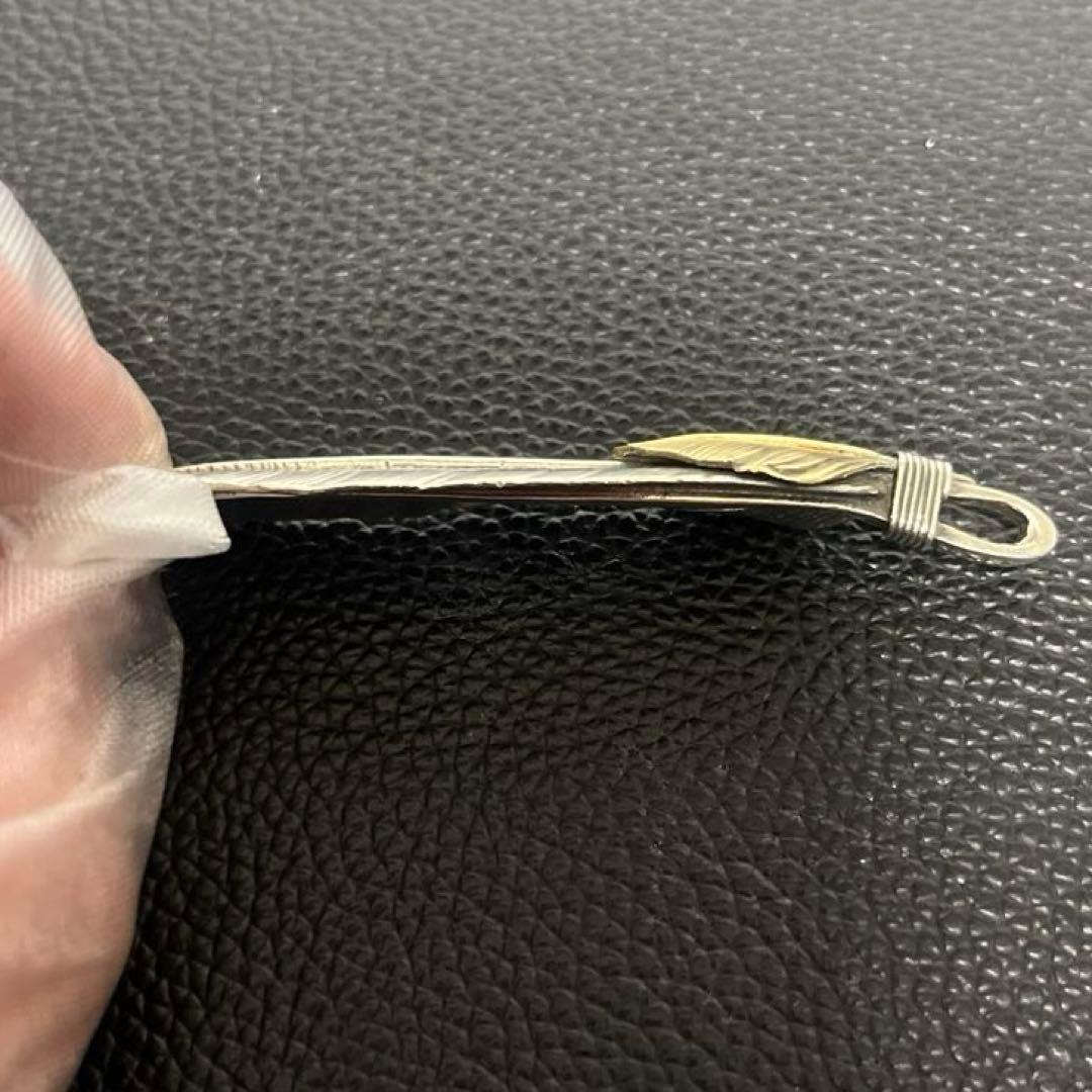 【こまぽぽ】goro's 上金ハート特大フェザーローズメタル付　右向き