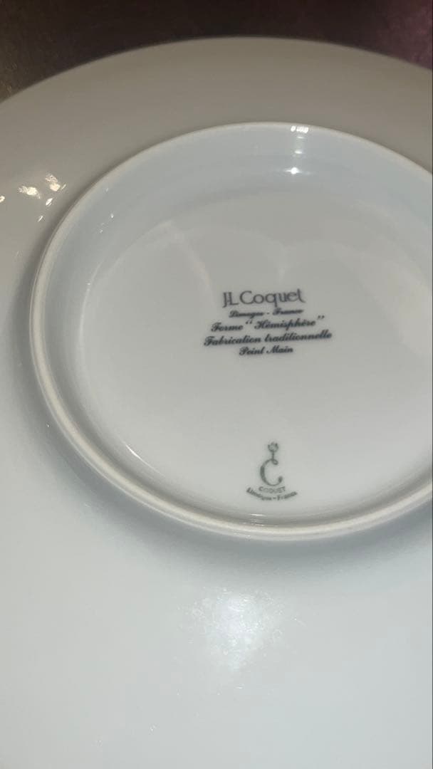 J.L. Coquet エミスフェールプラチナストライプ中古26cm2枚セット