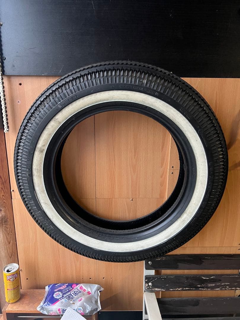 shinko ハーレー ホワイトリボン リアタイヤ