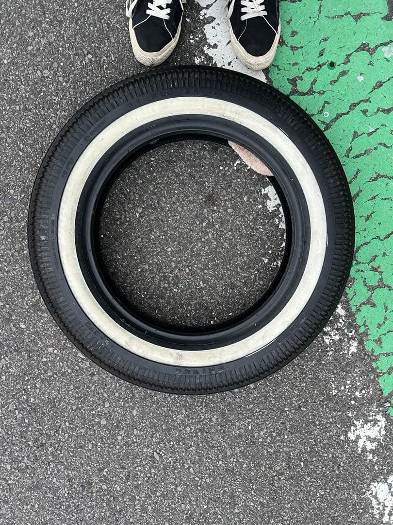 shinko ハーレー ホワイトリボン リアタイヤ