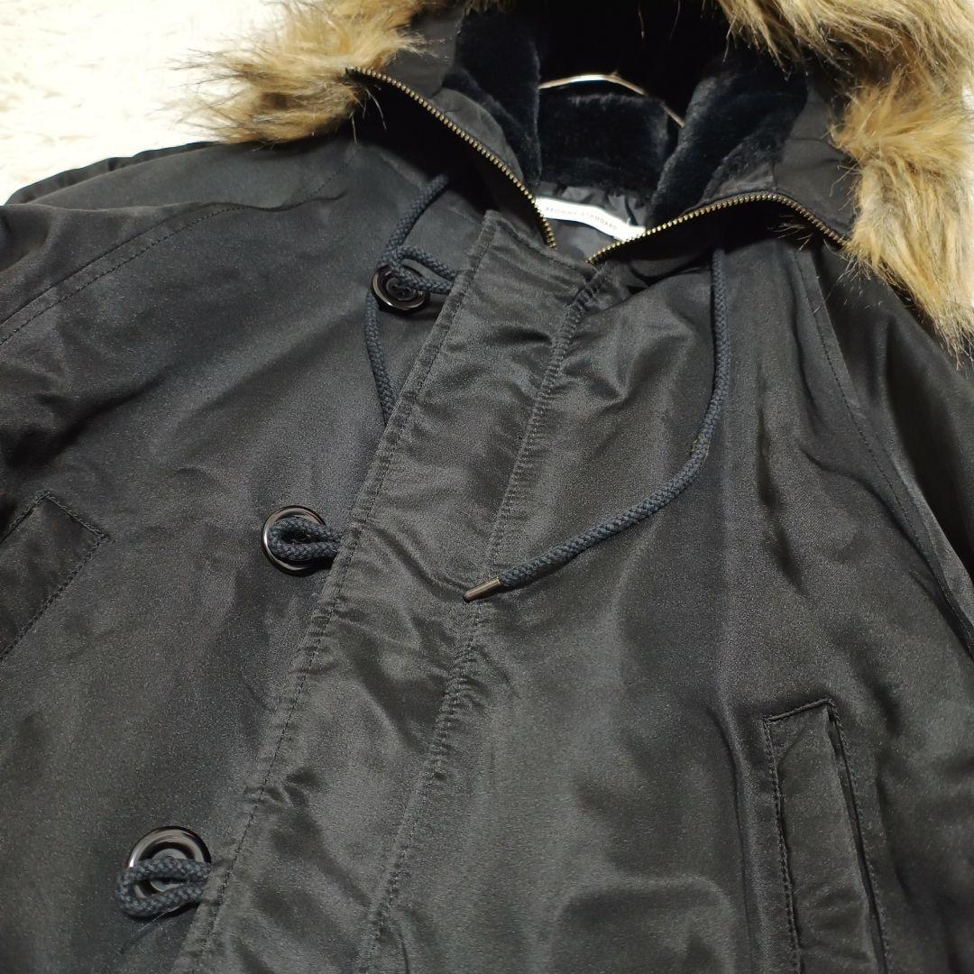 BROWNY STANDARD 短丈 N-2B ブラック Y2K