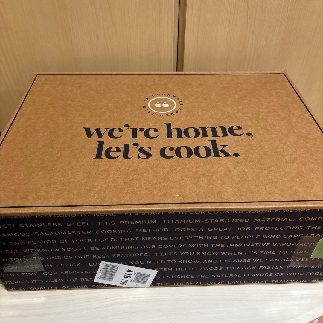 新品サラダマスターオイルコアスキレットL （電気フライパン）