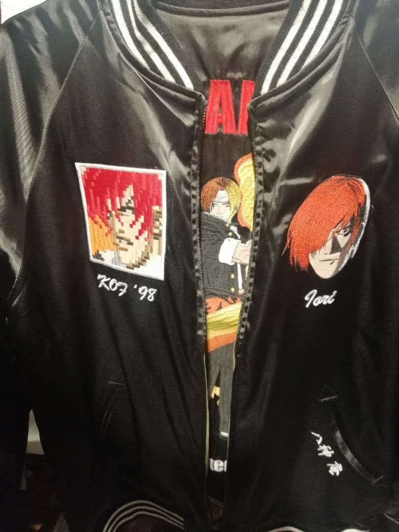 KOF 98 スカジャン　リバーシブル　草薙京　八神庵