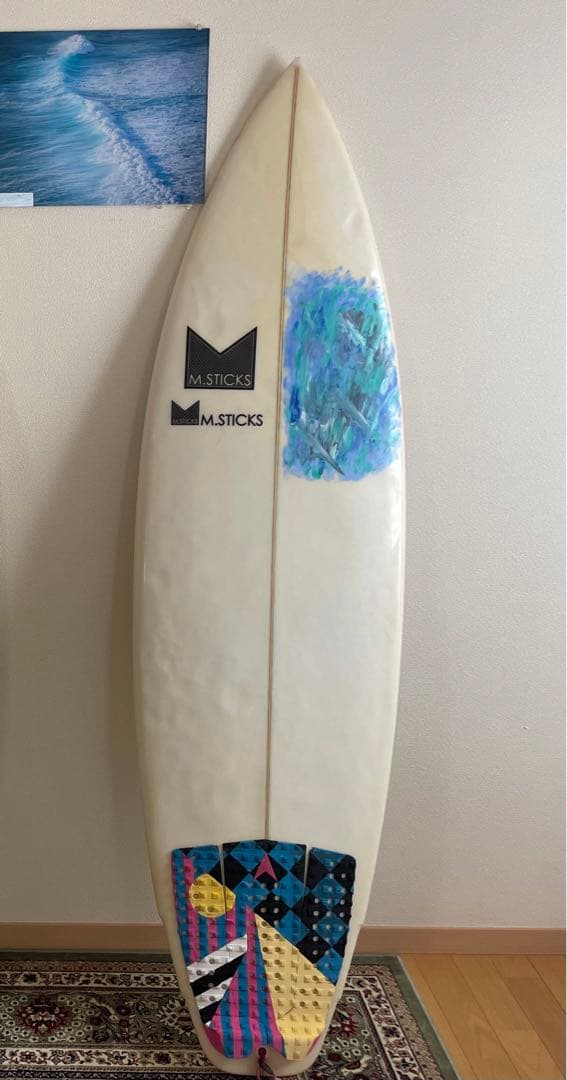 M.STICS サーフボードTUNA 5’9