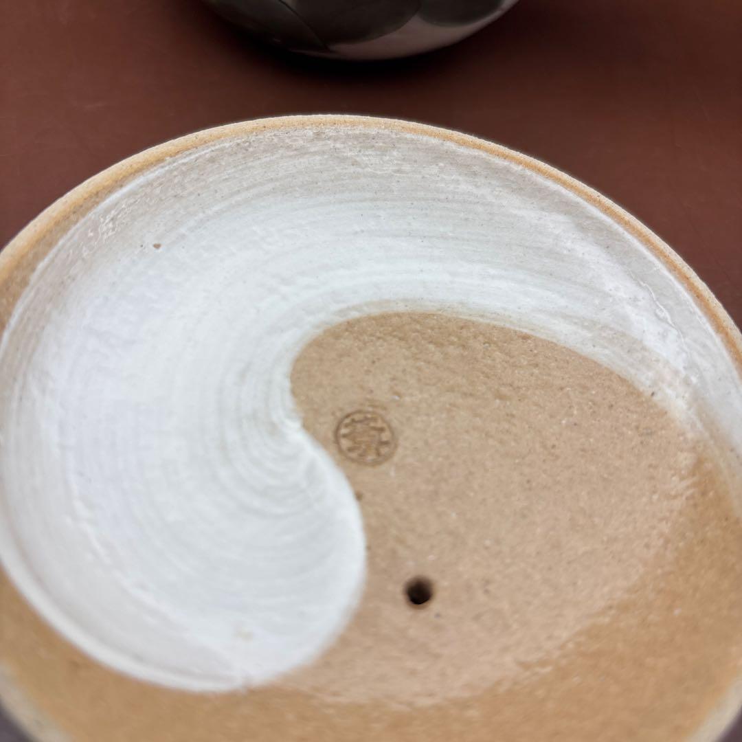 京焼　清水焼　陶あん　急須　茶器　色絵　赤椿