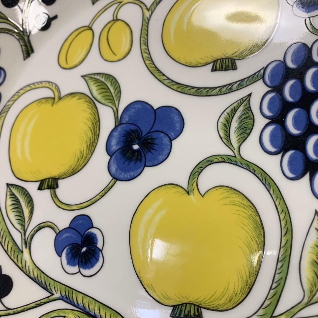 【美品】ARABIA アラビア パラティッシ オーバルプレート 36cm 大皿