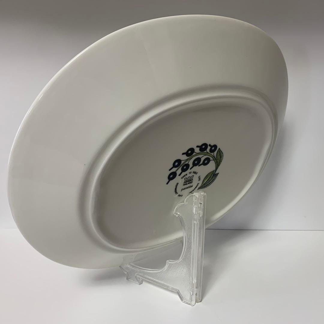 【美品】ARABIA アラビア パラティッシ オーバルプレート 36cm 大皿