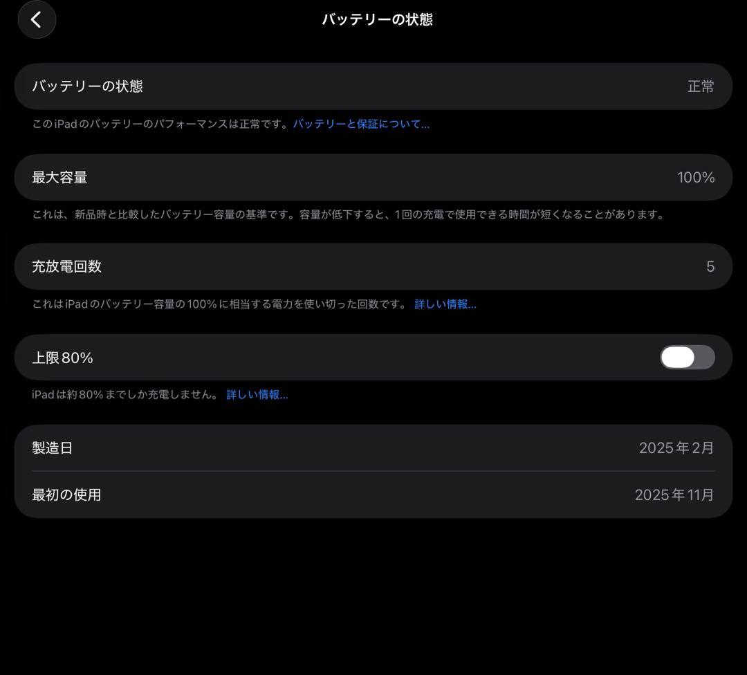 iPad Air M3 11インチ WiFiモデル 128GB