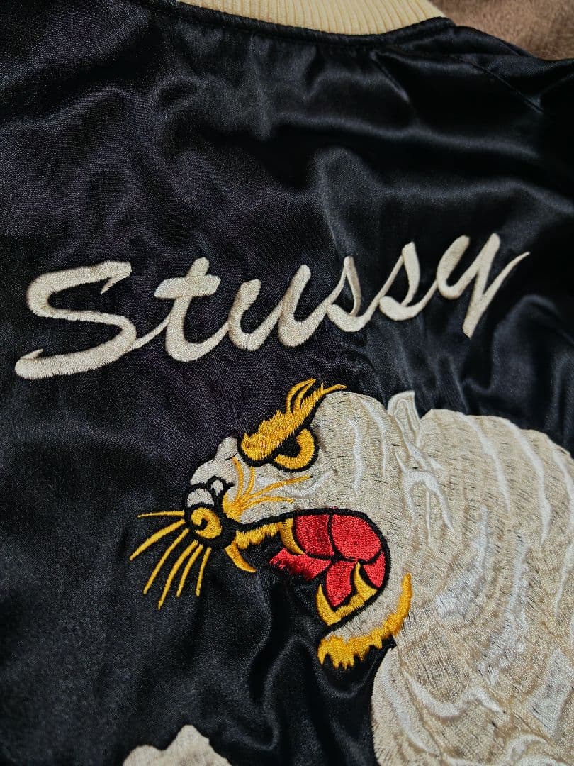 美品 Stussy 25th Anniversary 虎龍 日本限定 スカジャン
