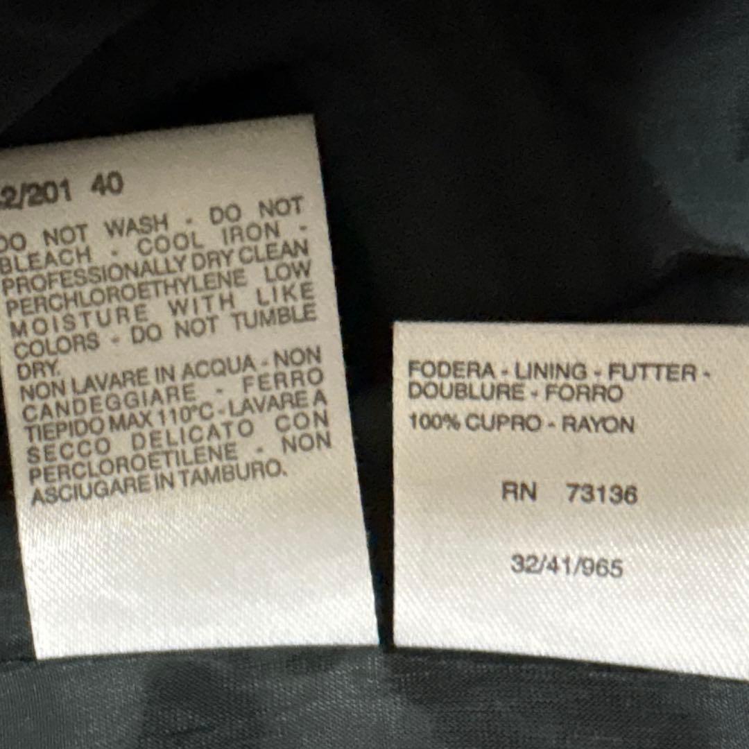 MaxMara ブラックビジネススーツ 上下セット