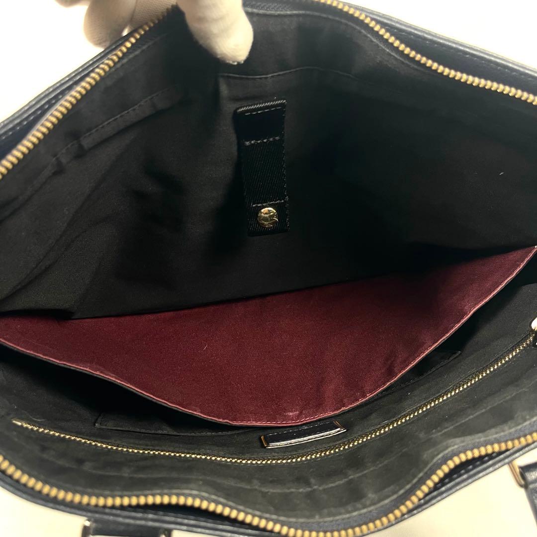 ポールスミス　トートバッグ　マルチストライプ　ショルダー肩掛け　ロゴプリント