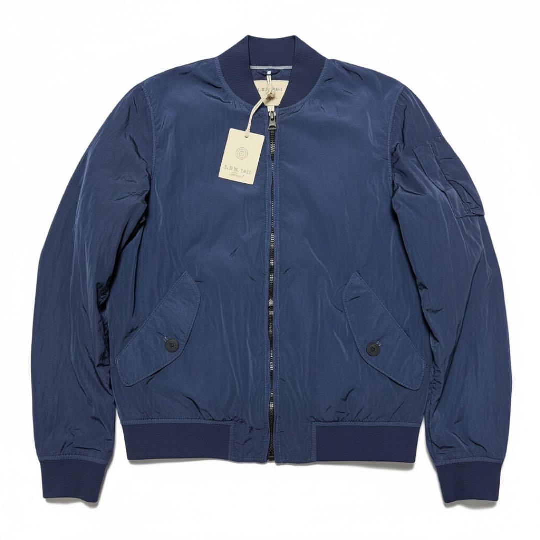 L.B.M.1911 ナイロン MA-1ブルゾン ネイビー メンズ 48 L相当