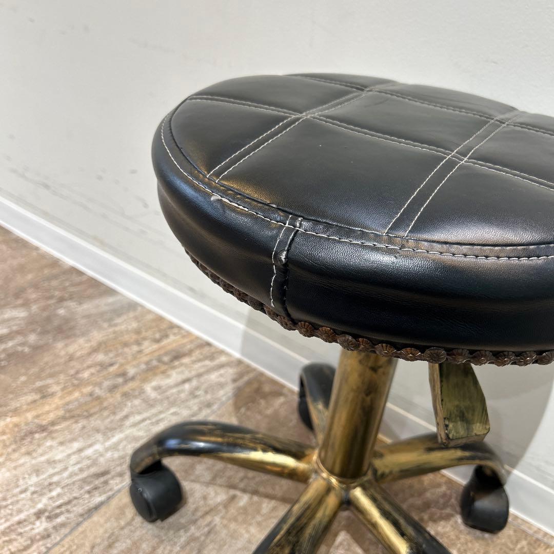 日本製 アンティークスツール ビーナス 美容室カットチェア