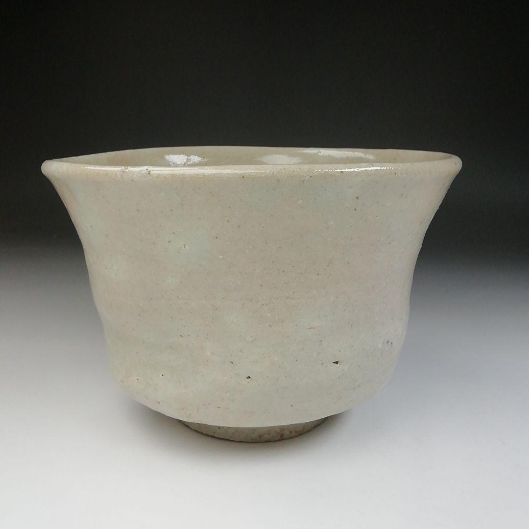 Ｔ４６３　茶碗　『御題　時』『福海窯　水野鉐一 作』　共箱　抹茶碗　茶道具