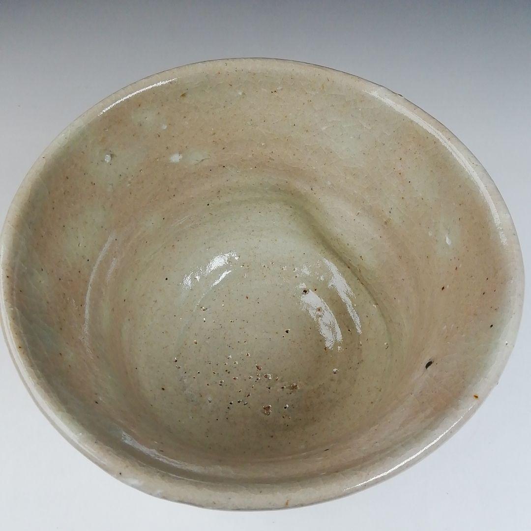 Ｔ４６３　茶碗　『御題　時』『福海窯　水野鉐一 作』　共箱　抹茶碗　茶道具