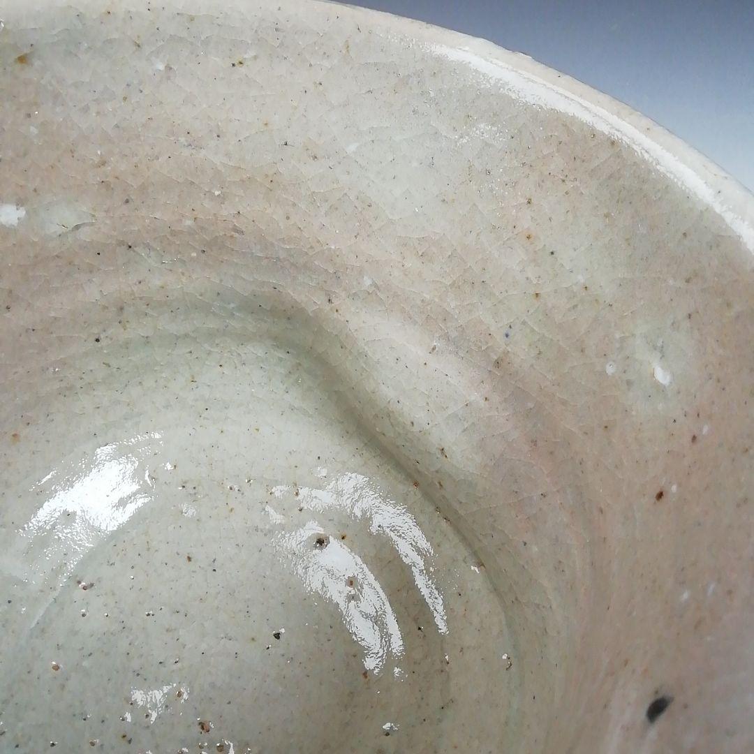 Ｔ４６３　茶碗　『御題　時』『福海窯　水野鉐一 作』　共箱　抹茶碗　茶道具