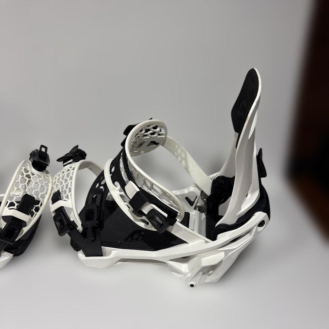 最終セール【美品】SUPERMATIC スノーボード ビンディングＬサイズ