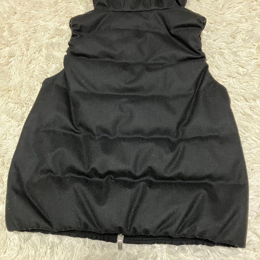 【美品】theory luxe セオリーリュクス ウール ダウンベスト ブラック