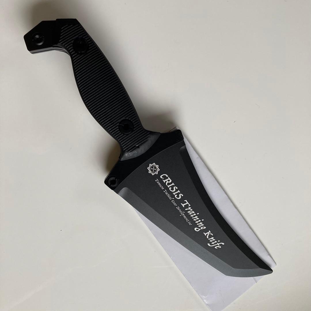 田村装備開発　CRISIS Training Knife ブラック
