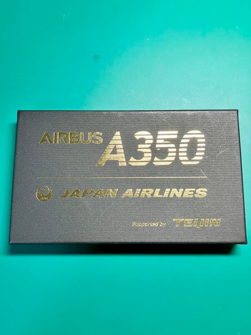 日本航空 JAL エアバスA350 就航記念 カーボンネームタグ TEIJIN製