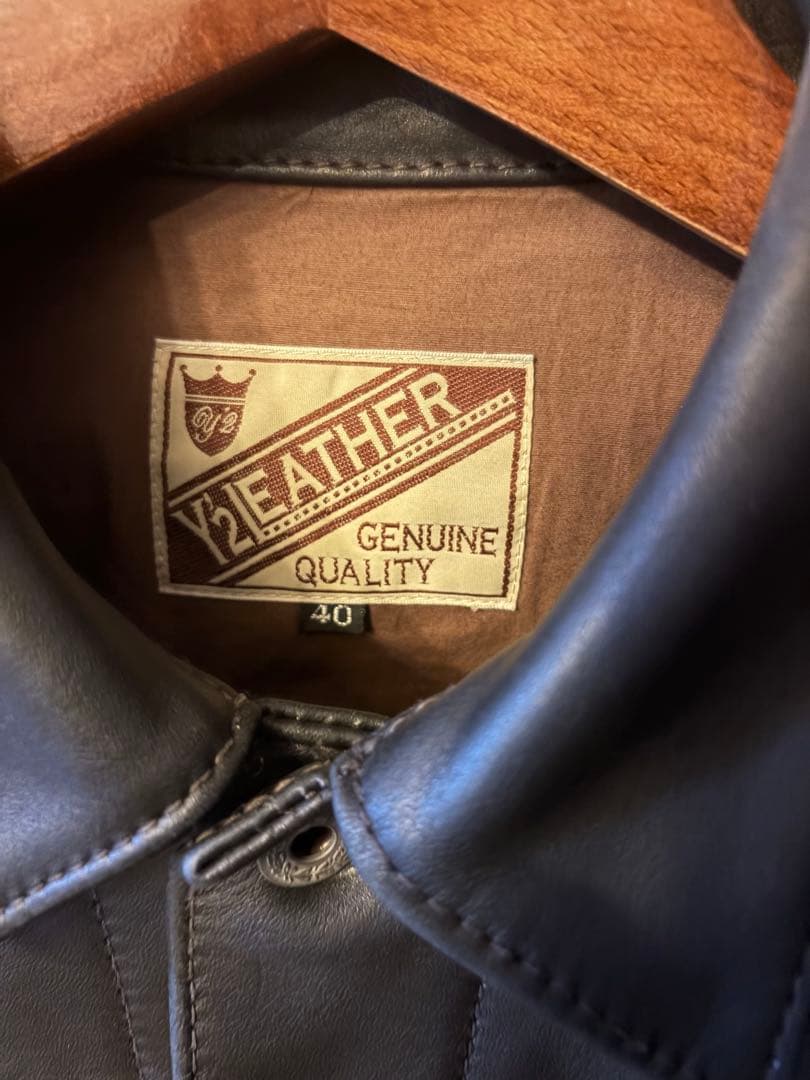 Y2LEATHER EB-140 1st Type Gジャン サイズ40