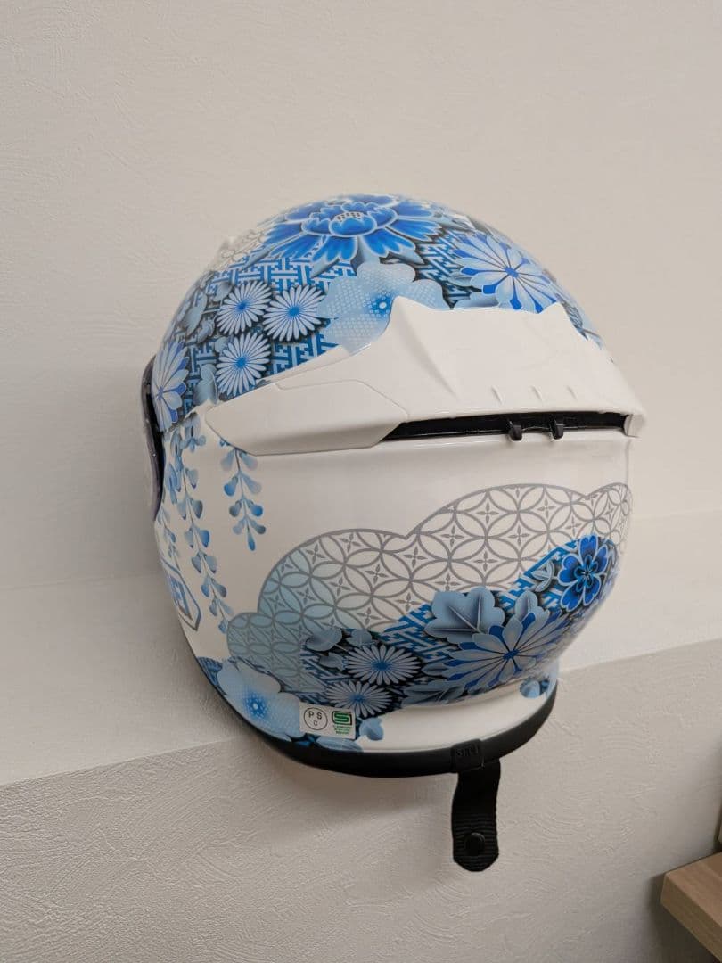 ジム兄　SHOEI フルフェイスヘルメット 花柄