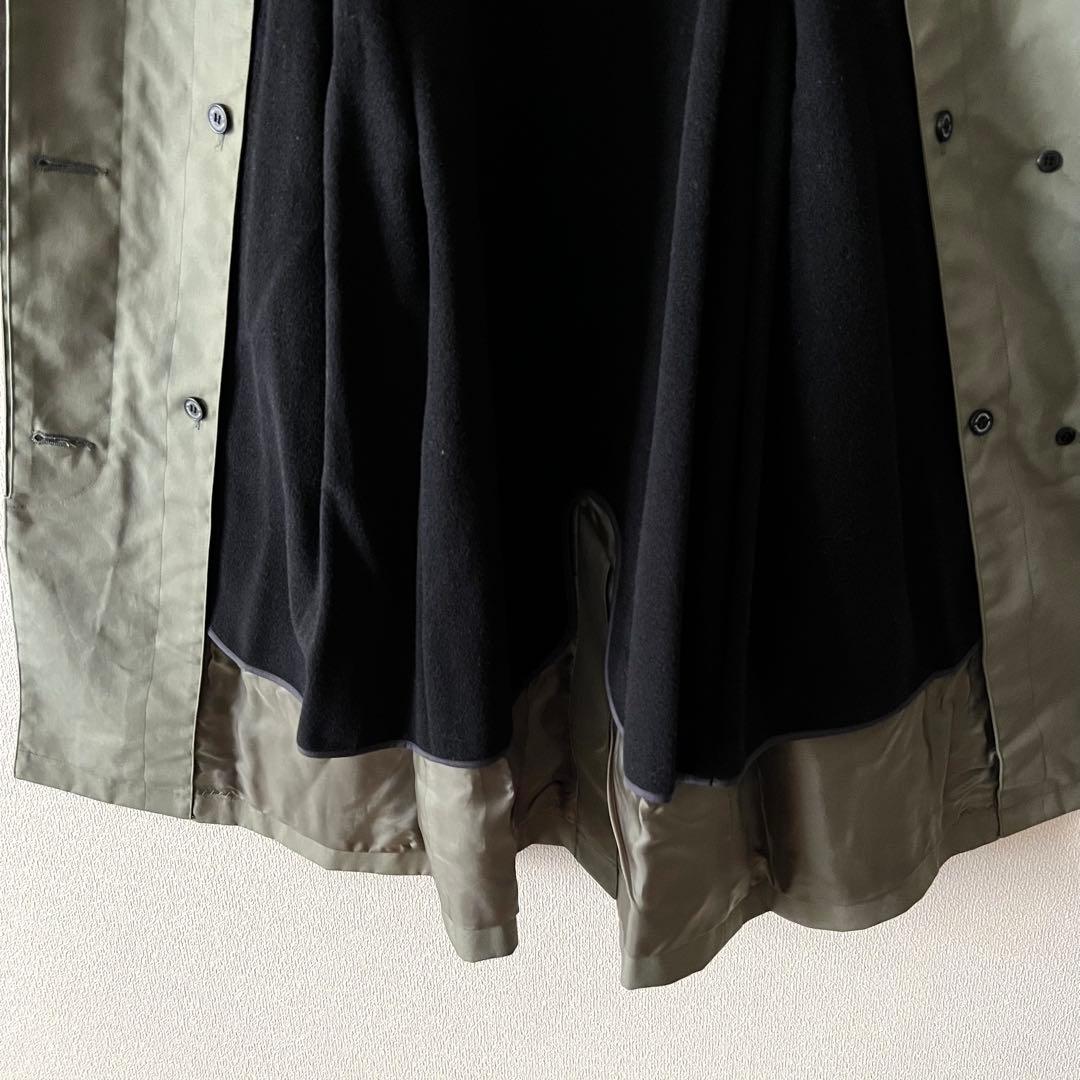 未使用品 トラディショナルウェザーウェア ステンカラーコート ライナー付 カーキ