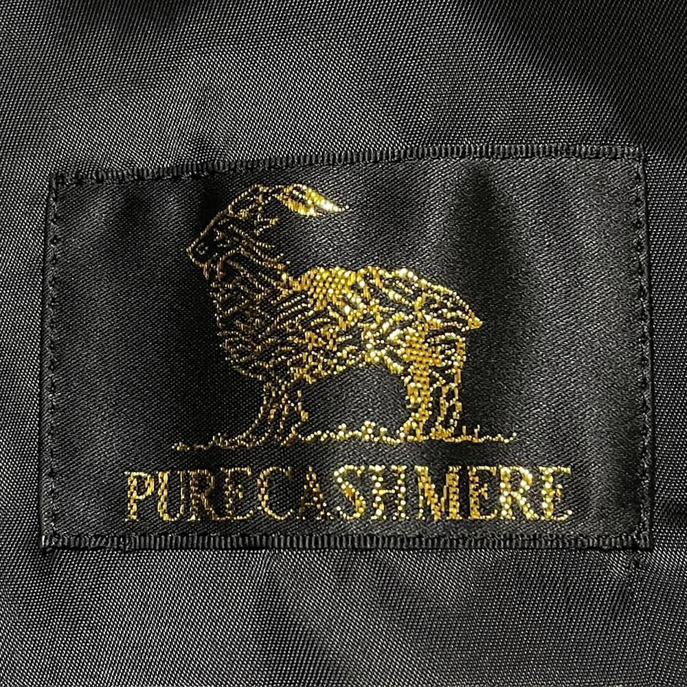 超美品！シーザー 大賀社製 最高級ピュアカシミヤ100％ ステンカラーコート M