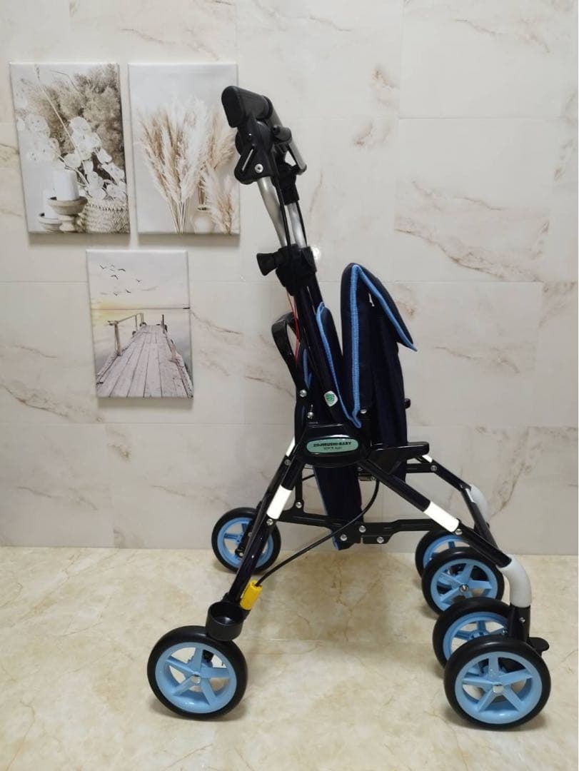 シルバーカー 【象印ウィズワン】　 タイニーW ヌーボー ブルーネイビー