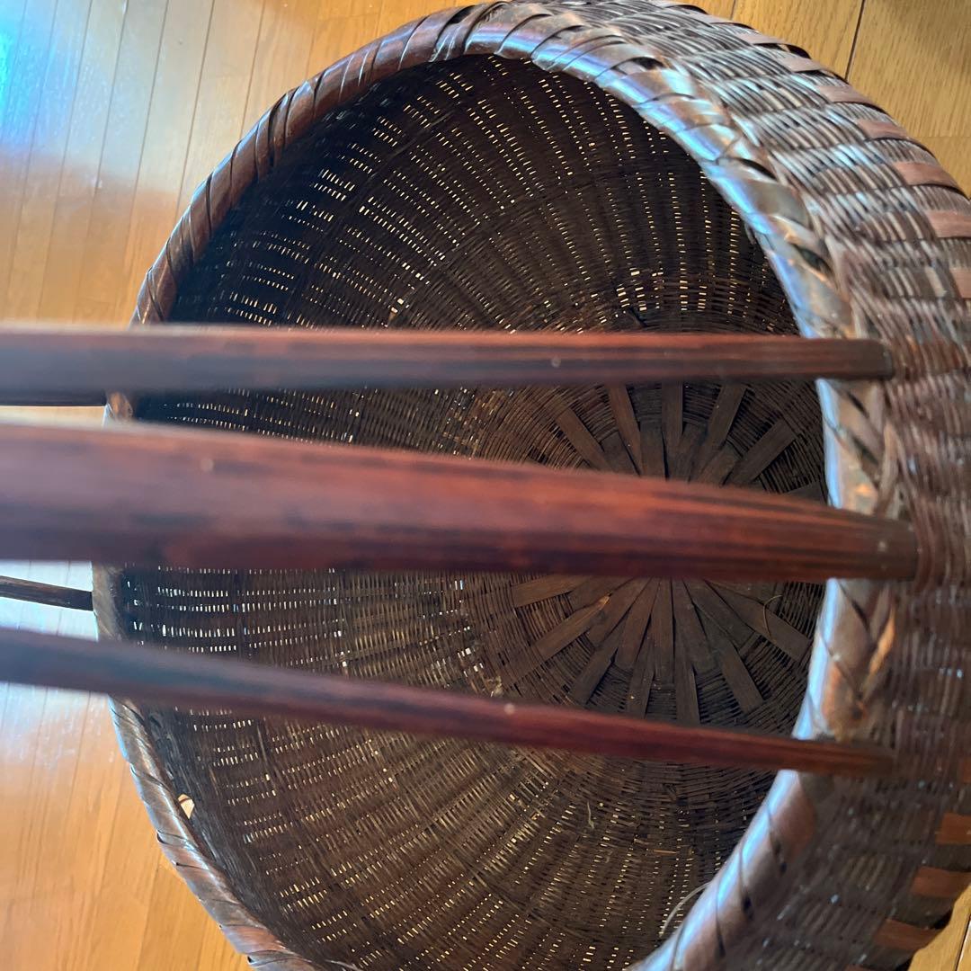 特大蓋付き 籠 かご 花入れ 花瓶 夏 インテリア 籠バック バスケット 夏