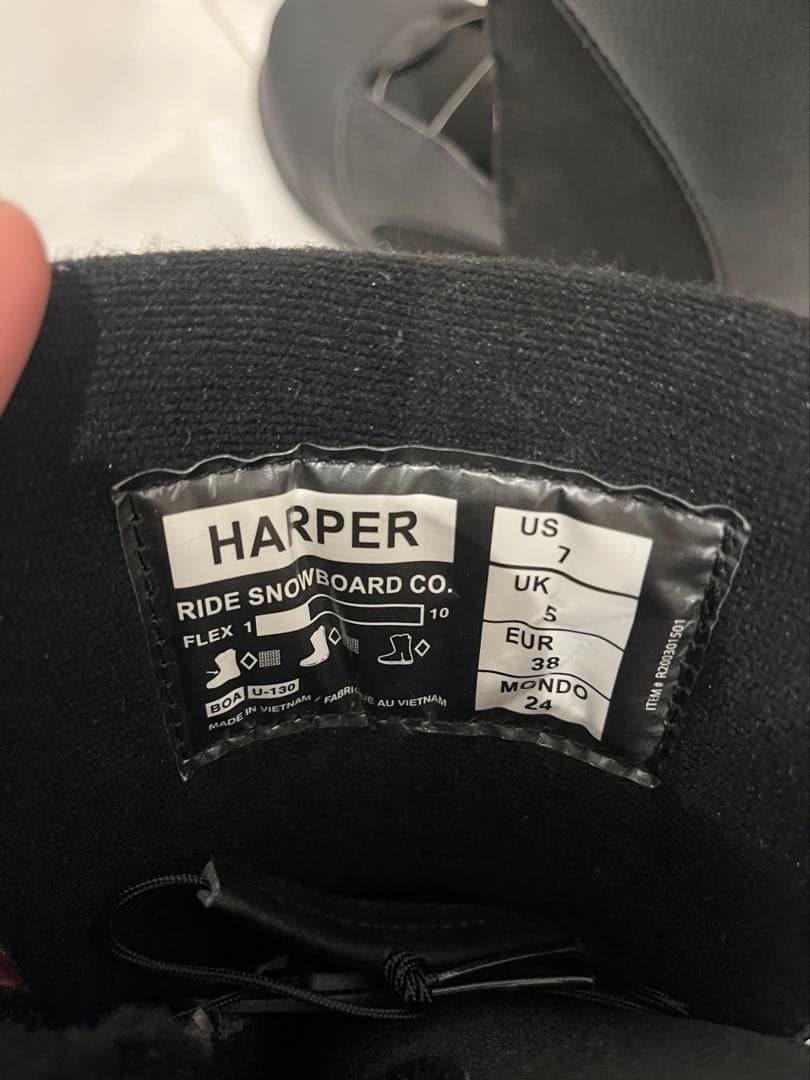 RIDE HARPER BOA スノーボードブーツ レディース 24cm