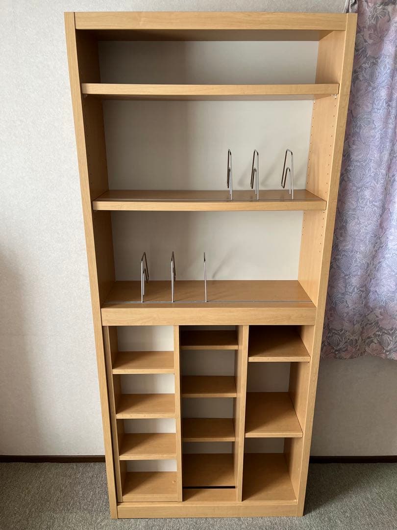 本棚　スライド・調整式