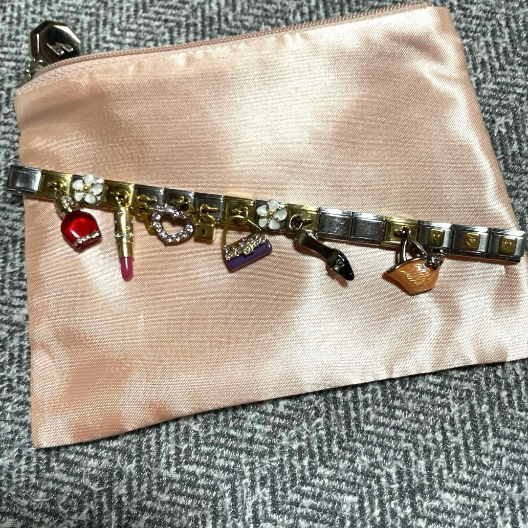 【メッサジオ✨】ナラカミーチェ　チャーム付ブレスレット