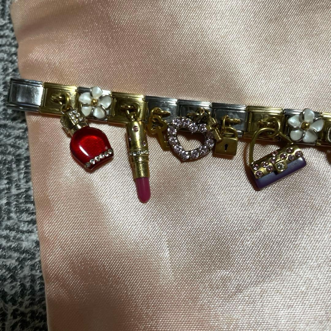 【メッサジオ✨】ナラカミーチェ　チャーム付ブレスレット