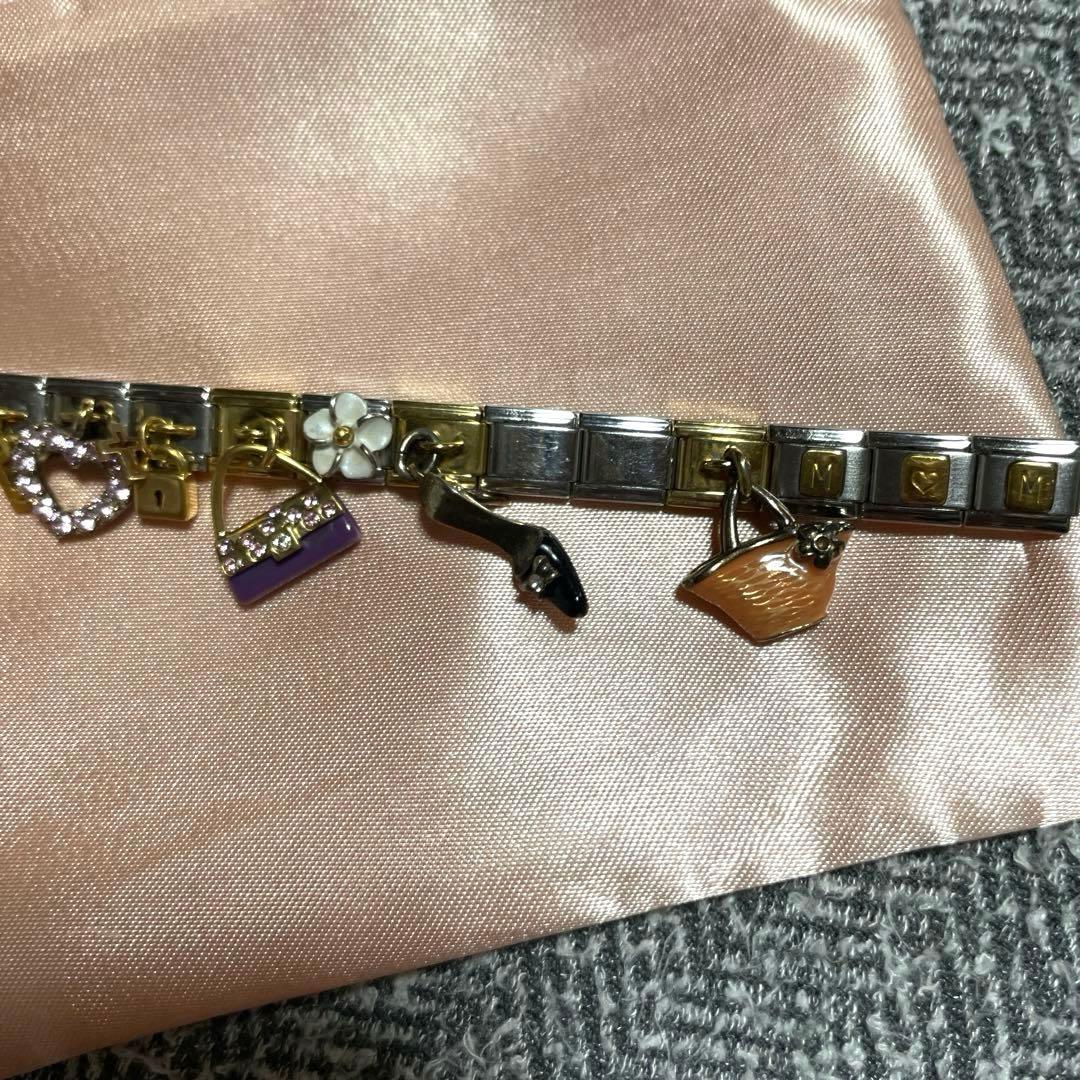 【メッサジオ✨】ナラカミーチェ　チャーム付ブレスレット