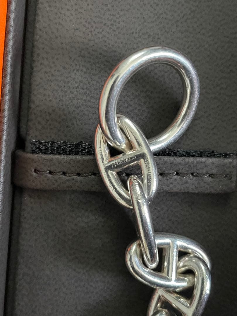 【美品】国内正規店レシート付き　HERMES シェーヌダンクル　GM13コマ