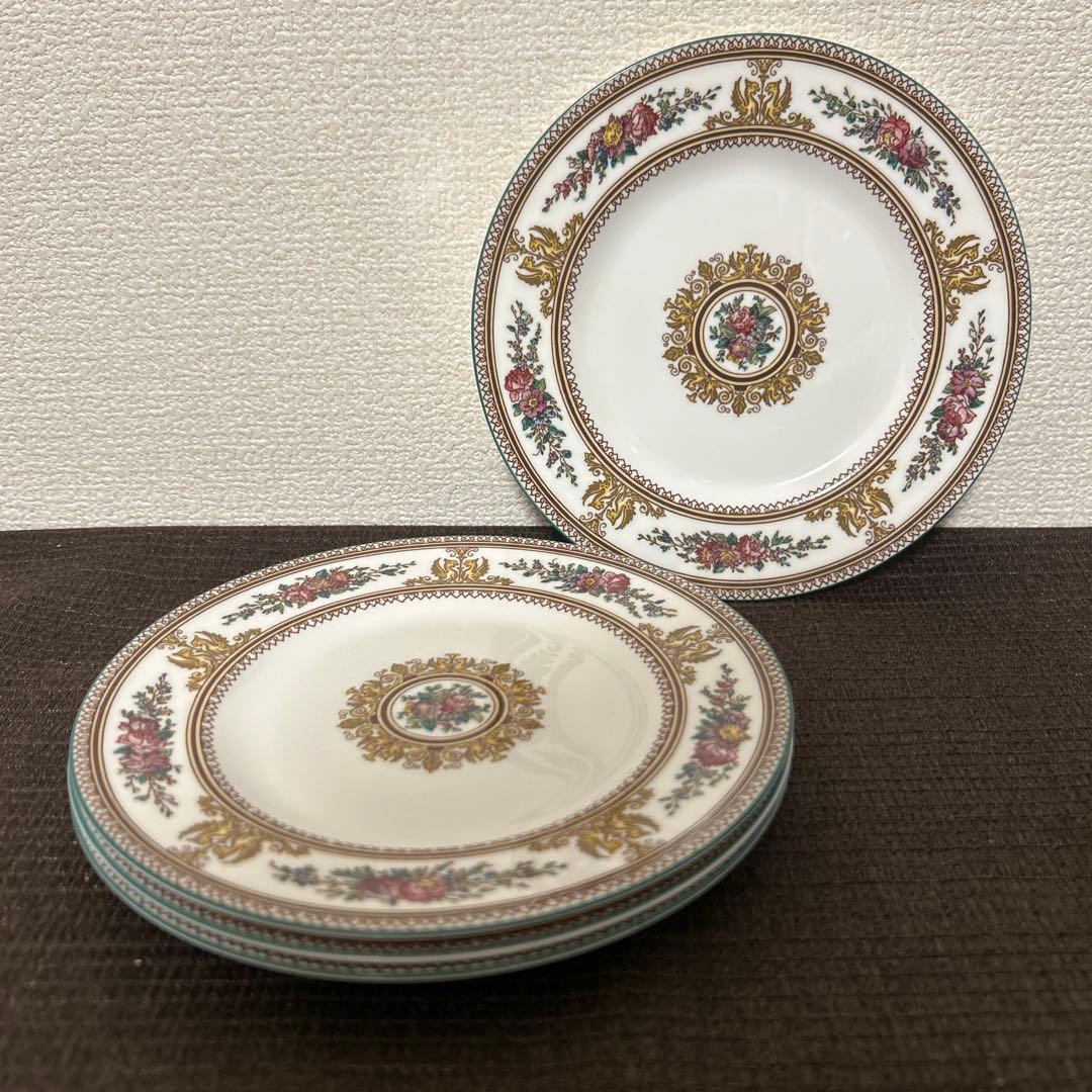 ウェッジウッド　コロンビア　エナメル　デザートプレート　17.5cm