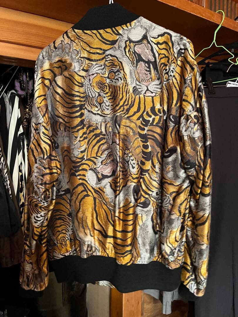 ワコマリア　シルクジャガード　ジャケット