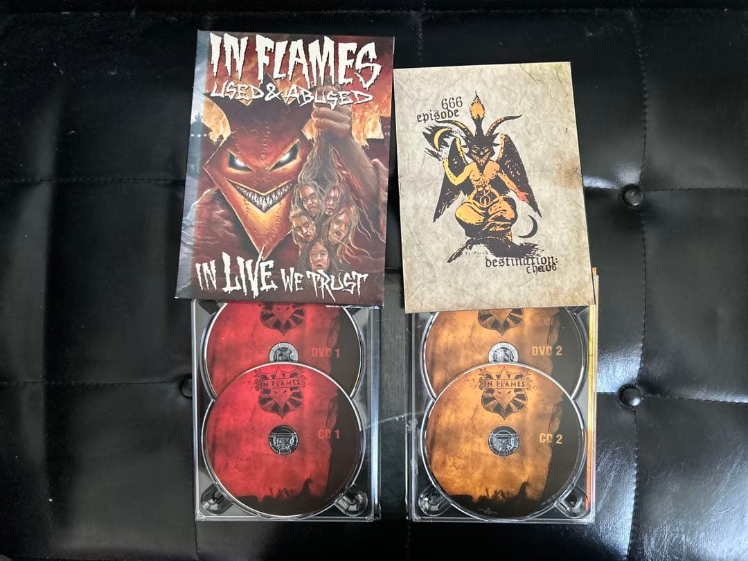 IN FLAMES（インフレイムス） CD・DVD セット　希少盤あり