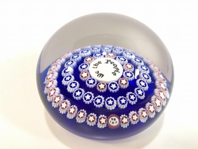 ③バカラ 1987 合衆国憲法制定200年記念 ペーパーウェイト