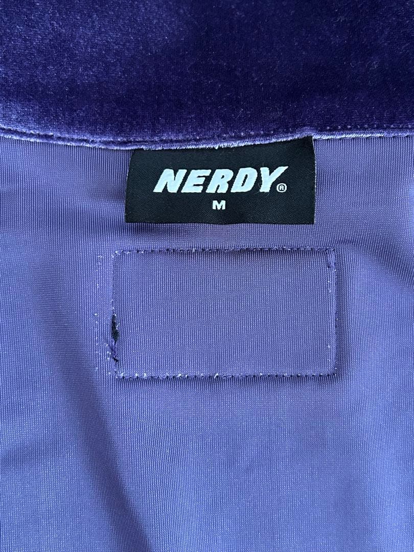 【極美品】NERDY ノルディ ベロア セットアップ パープル M Y2K