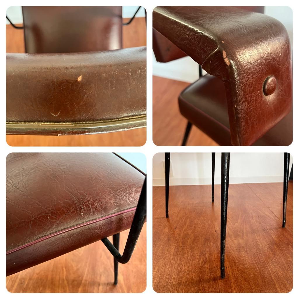 アームチェア　フランス　60年代　ラウンジチェア　ミッドセンチュリー　ビンテージ