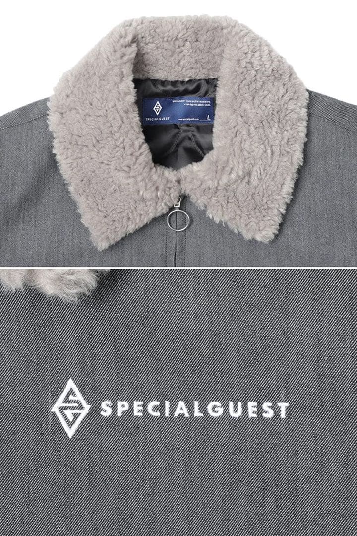 【美品】SPECIAL GUEST ボア襟付きジャケット スノボ　ウェア